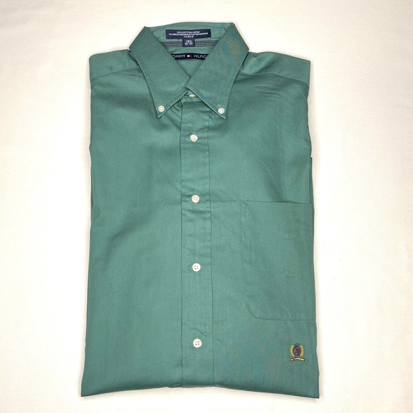 Tommy Hilfiger Other - Men’s Green Tommy Hilfiger Button Up Dress Shirt